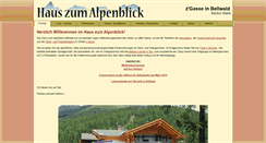 Desktop Screenshot of haus-zum-alpenblick.ch