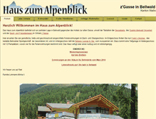 Tablet Screenshot of haus-zum-alpenblick.ch
